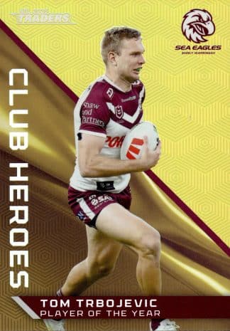 2025 NRL Traders Club Heroes Priority - CHP17 Tom Trbojevic Manly Sea Eagles