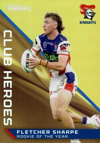 2025 NRL Traders Club Heroes Priority - CHP22 Fletcher Sharpe Newcastle Knights