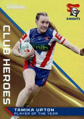 2025 NRL Traders Club Heroes Priority - CHP23 Tamika Upton Newcastle Knights