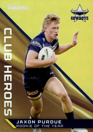 2025 NRL Traders Club Heroes Priority - CHP25 Jaxon Purdue North QLD Cowboys