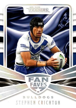 2025 NRL Traders Fan Favourites - FF07 Stephen Crichton Canterbury Bulldogs