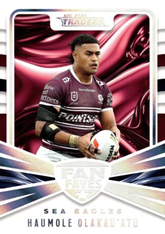 2025 NRL Traders Fan Favourites - FF19 Haumole Olakau’atu Manly Sea Eagles