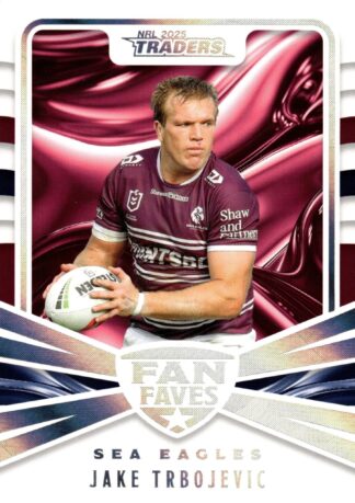 2025 NRL Traders Fan Favourites - FF20 Jake Trbojevic Manly Sea Eagles
