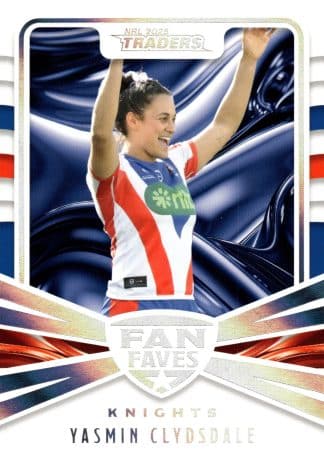 2025 NRL Traders Fan Favourites - FF27 Yasmin Clydsdale Newcastle Knights