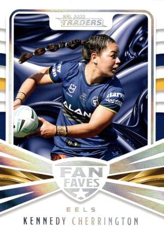 2025 NRL Traders Fan Favourites - FF33 Kennedy Cherrington Parramatta Eels