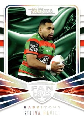 2025 NRL Traders Fan Favourites - FF37 Siliva Havili South Sydney Rabbitohs