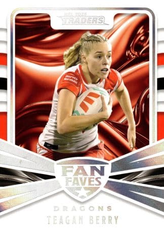 2025 NRL Traders Fan Favourites - FF42 Teagan Berry St George Dragons