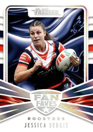2025 NRL Traders Fan Favourites - FF45 Jessica Sergis Sydney Roosters