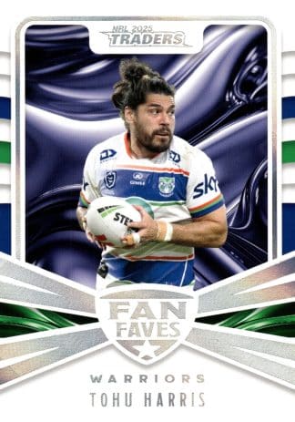 2025 NRL Traders Fan Favourites - FF46 Tohu Harris Warriors