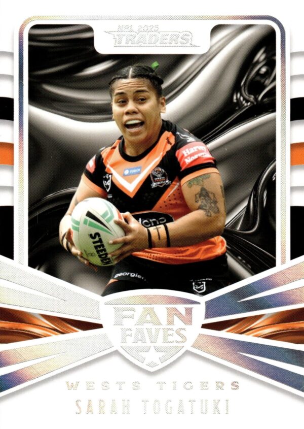 2025 NRL Traders Silver Team Set – 9 Cards – Wests Tigers (Ungraded)