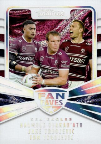 2025 NRL Traders Fan Favourites Team Priority - FFTP07 Manly Sea Eagles