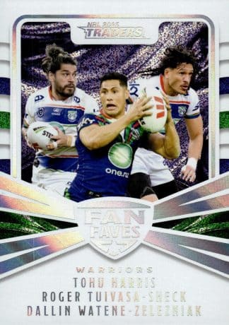 2025 NRL Traders Fan Favourites Team Priority - FFTP16 Warriors