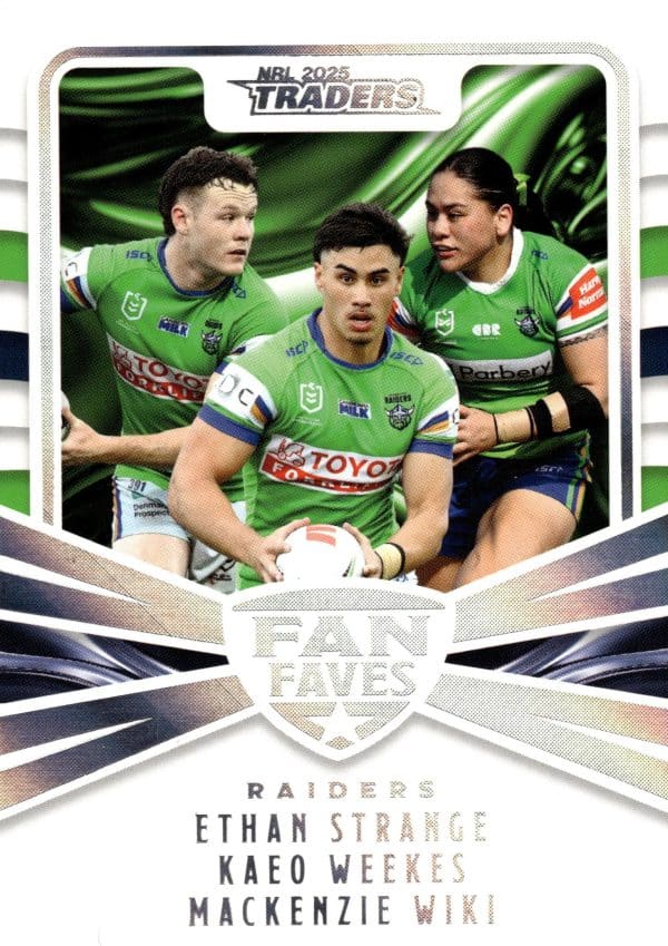 2025 NRL Traders Team Set & Album - Canberra Raiders - Image 14