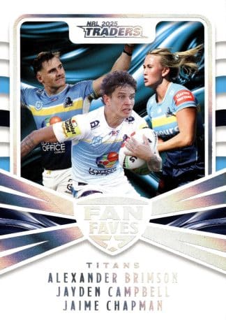 2025 NRL Traders Fan Favourites Team - FFT06 Gold Coast Titans