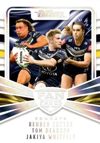 2025 NRL Traders Fan Favourites Team - FFT10 North QLD Cowboys