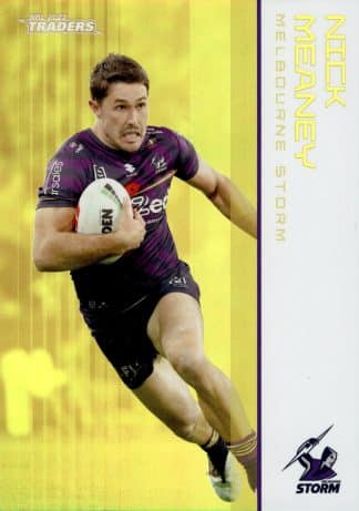 2025 NRL Traders Gold Parallel - GS070 Nick Meaney Melbourne Storm
