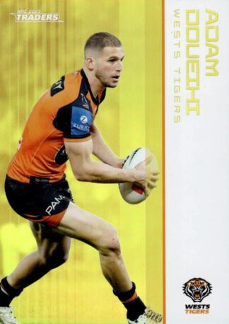 2025 NRL Traders Gold Parallel - GS147 Adam Doueihi Wests Tigers