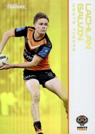 2025 NRL Traders Gold Parallel - GS149 Lachlan Galvin Wests Tigers