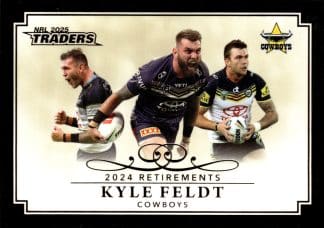 2025 NRL Traders Retirements - R04 Kyle Feldt North QLD Cowboys