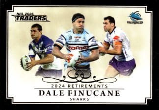 2025 NRL Traders Retirements - R05 Dale Finucane Cronulla Sharks