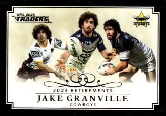 2025 NRL Traders Retirements - R06 Jake Granville North QLD Cowboys