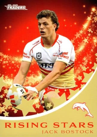 2025 NRL Traders Rising Star - RS13 Jack Bostock Dolphins