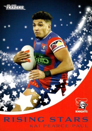 2025 NRL Traders Rising Star - RS25 Kai Pearce-Paul Newcastle Knights
