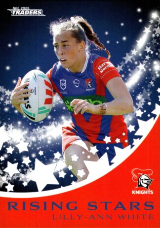 2025 NRL Traders Rising Star - RS27 Lilly-Ann White Newcastle Knights