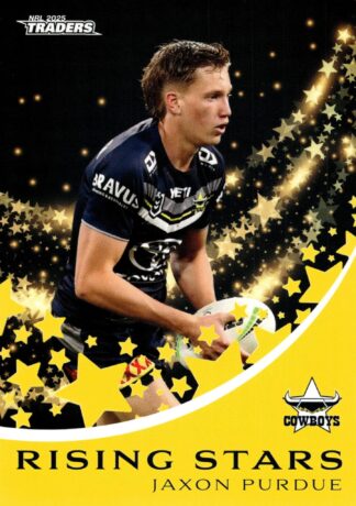 2025 NRL Traders Rising Star - RS29 Jaxon Purdue North QLD Cowboys