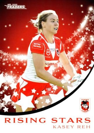 2025 NRL Traders Rising Star - RS42 Kasey Reh St George Dragons