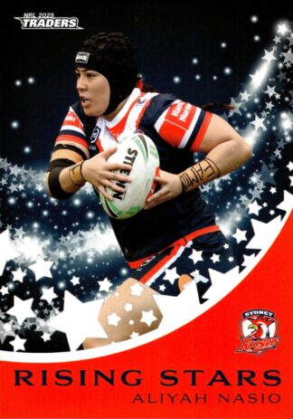 2025 NRL Traders Rising Star - RS45 Aliyah Nasio Sydney Roosters