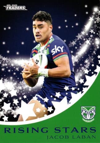 2025 NRL Traders Rising Star - RS46 Jacob Laban Warriors