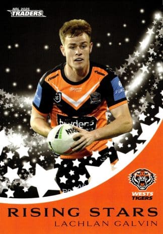 2025 NRL Traders Rising Star - RS49 Lachlan Galvin Wests Tigers