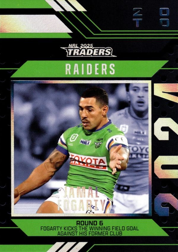 2025 NRL Traders Team Set & Album - Canberra Raiders - Image 5