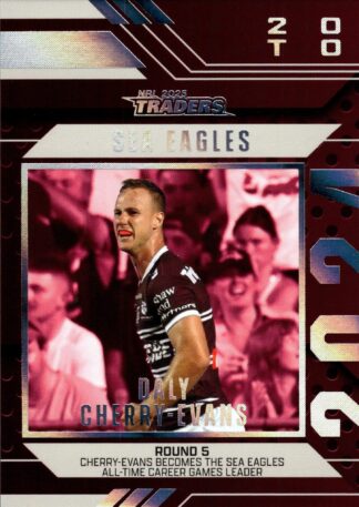 2025 NRL Traders Season To Remember - SR19 Daly Cherry-Evans Manly Sea Eagles
