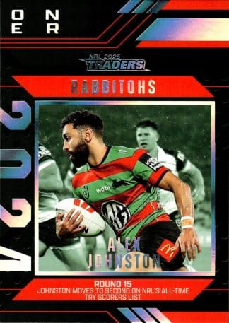 2025 NRL Traders Season To Remember - SR39 Alex Johnston South Sydney Rabbitohs