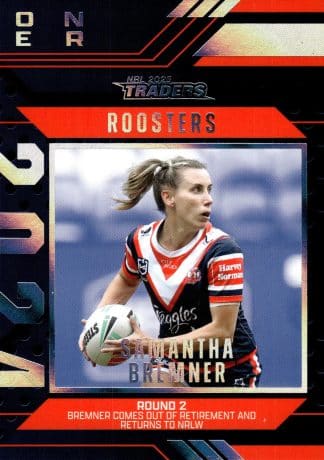 2025 NRL Traders Season To Remember - SR45 Samantha Bremner Sydney Roosters