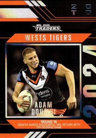 2025 NRL Traders Season To Remember - SR49 Adam Doueihi Wests Tigers