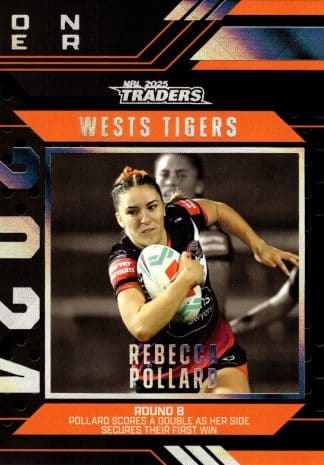 2025 NRL Traders Season To Remember - SR51 Rebecca Pollard Wests Tigers