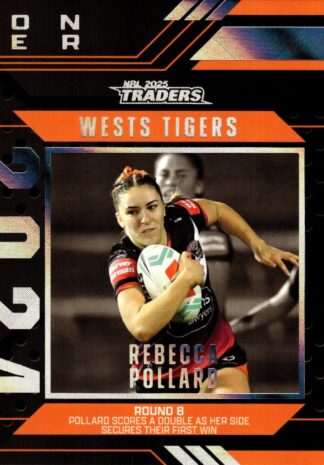 2025 NRL Traders Season To Remember - SR51 Rebecca Pollard Wests Tigers