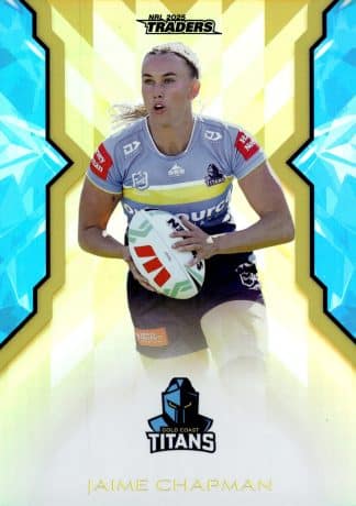 2025 NRL Traders NRLW Women Gold - WG25 Jaime Chapman Gold Coast Titans