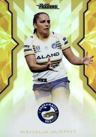 2025 NRL Traders NRLW Women Gold - WG48 Mahalia Murphy Parramatta Eels