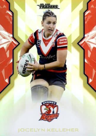 2025 NRL Traders NRLW Women Gold - WG60 Jocelyn Kelleher Sydney Roosters