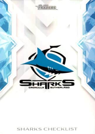 2025 NRL Traders NRLW Women - W15 Checklist Cronulla Sharks