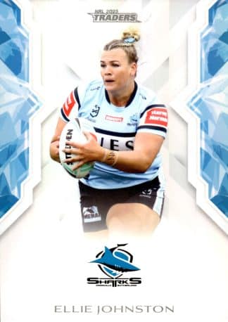 2025 NRL Traders NRLW Women - W18 Ellie Johnston Cronulla Sharks