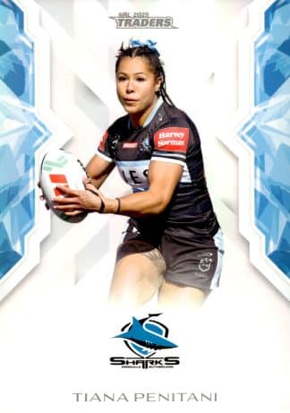 2025 NRL Traders NRLW Women - W19 Tiana Penitani Cronulla Sharks