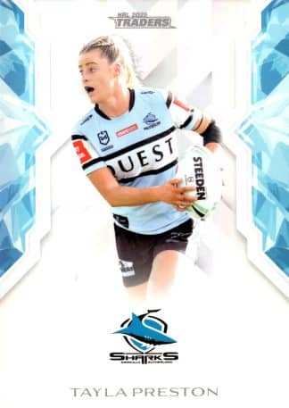 2025 NRL Traders NRLW Women - W20 Tayla Preston Cronulla Sharks