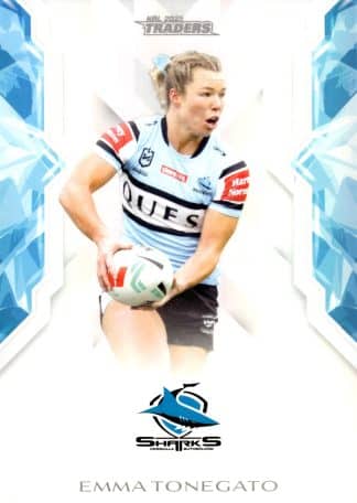 2025 NRL Traders NRLW Women - W21 Emma Tonegato Cronulla Sharks