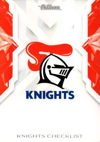 2025 NRL Traders NRLW Women - W29 Checklist Newcastle Knights