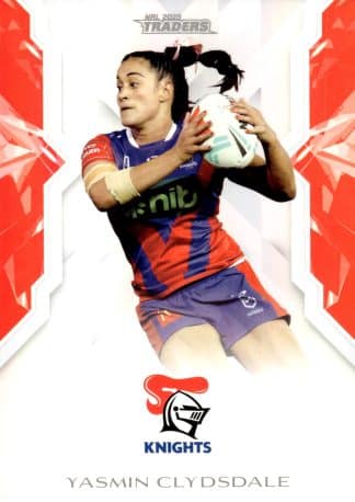 2025 NRL Traders NRLW Women - W30 Yasmin Clydsdale Newcastle Knights